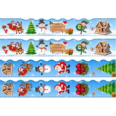 Christmas Classroom Bulletin Board Border